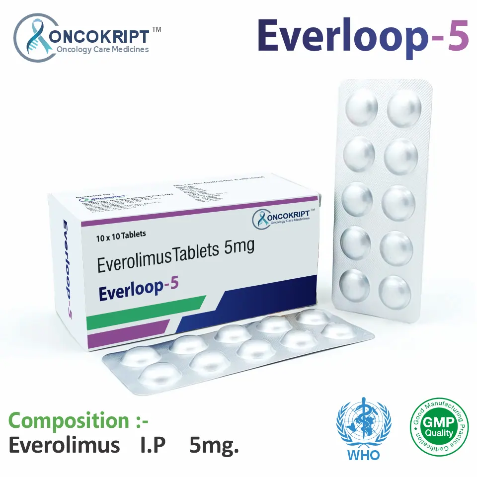 Everolimus 5 mg Tablet PCD Pharma Franchise